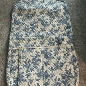 Vera Bradley Blue Toile ( retired and rare) Garment Bag